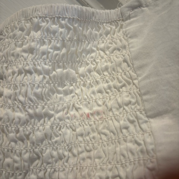 White Crop Top - Picture 5 of 6